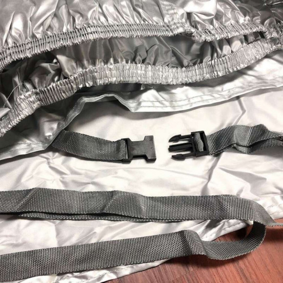 Housse Moto Doublée Taille Xxl 265 X 105 X 125cm