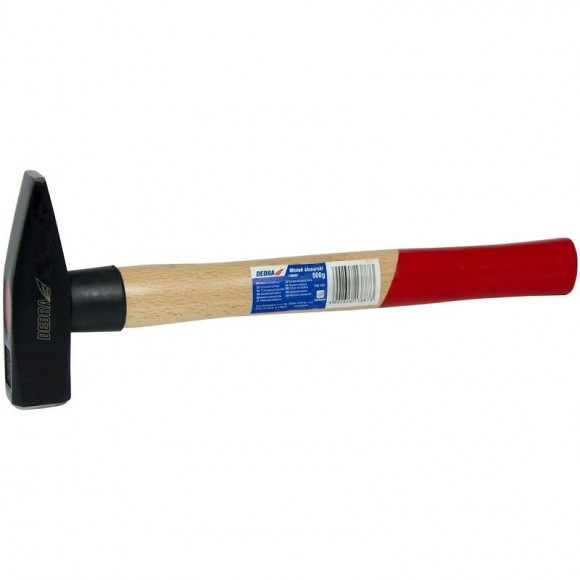 Dtools - Marteau De Menuisier - Avec Manche En Bois De Hêtre - 400g - Rouge