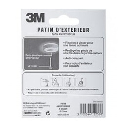 Lot De 8 Patins En Plastique 3m