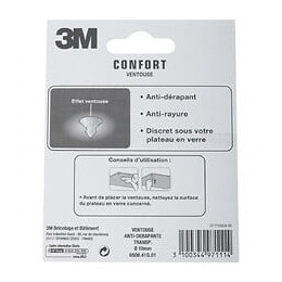 Lot De 12 Ventouses En Plastique 3m