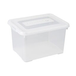 Allibert Boite De Rangement Handy - Couvercle Transparent - 35 L