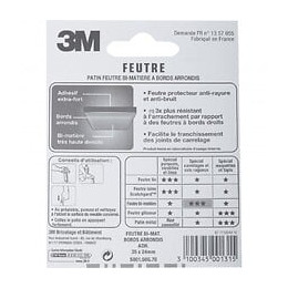 Lot De 8 Patins En Feutre 3m