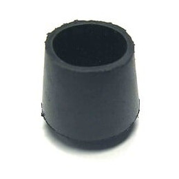 Embout De Meuble Caoutchouc Noir Ø 34 Mm - Lot De 20