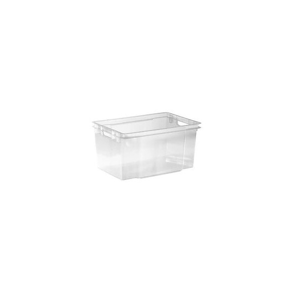 Allibert Boite De Rangement Transparent Crownest - Empilable - 50 L