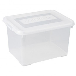 Allibert Boite De Rangement Handy - Couvercle Transparent - 35 L