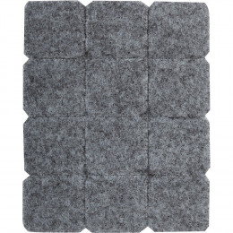 Lot De 12 Patins En Feutre 3m