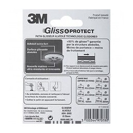 Lot De 8 Patins En Plastique 3m