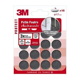 Lot De 16 Patins En Feutre 3m