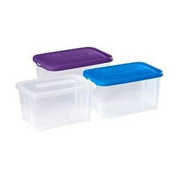 Allibert Boite De Rangement Handy - Couvercle Bleu - 50 L