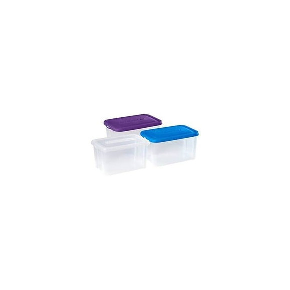 Allibert Boite De Rangement Handy - Couvercle Bleu - 50 L