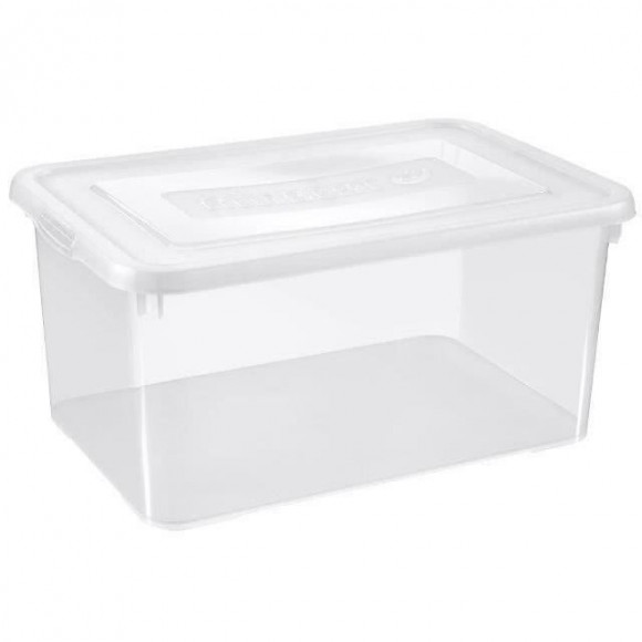 Allibert Boite De Rangement Handy - Couvercle Transparent - 50 L