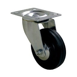 Roulette Port-roll Manutal Pivotante 68 X Ø 50 Mm - Portée 50 Kg