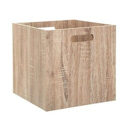 Boite De Rangement Pliable En Bois - 31 X 31 Cm - Naturel