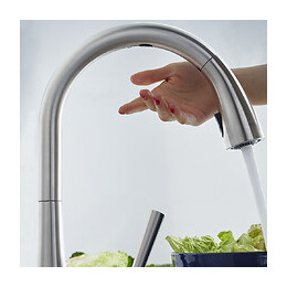 Mitigeur Évier Détection Électronique Douchette Extractible Forte