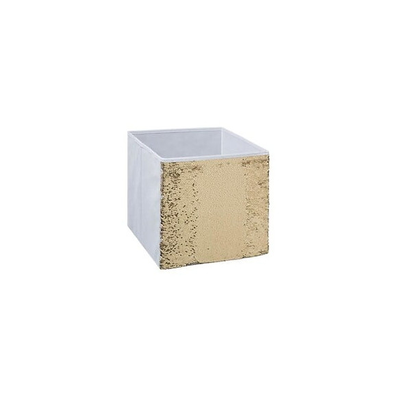 Tiroir De Rangement - 31 X 31 Cm - Sequin Blanc
