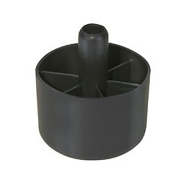 Patin Plastique À Emboîter, Diam.50 X H.34 Mm