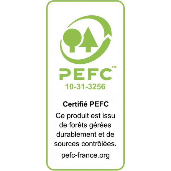 Bloc porte prépeint 63cm -huisserie 66x56mm