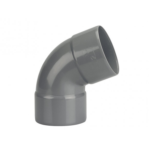 Coude PVC évacuation bâtiment FF 67°30 DN100