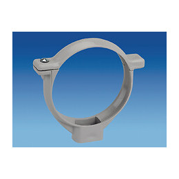 Collier fixation gouttière DN50 couleur gris sachet 4 pièces