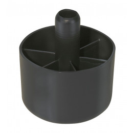 Patin Plastique À Emboîter, Diam.50 X H.34 Mm