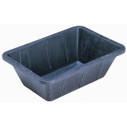 Auge de maçon plastique noir 25l