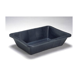 Auge de maçon plastique noir 35l