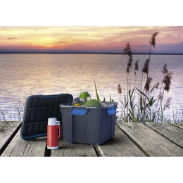 Kis Boite De Rangement Scuba Box M - 45 L - Noir