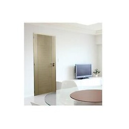 Promo Bloc Porte En Paulownia Largeur 83 Gauche Pret A Etre Peint Ou Teinter -