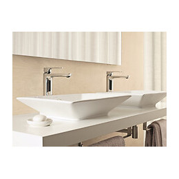 Mitigeur Lavabo - Modèle Haut Aleo+ - Chrome, Avec Systeme De Vidage