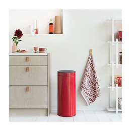 Poubelle 30l Rouge - 115189