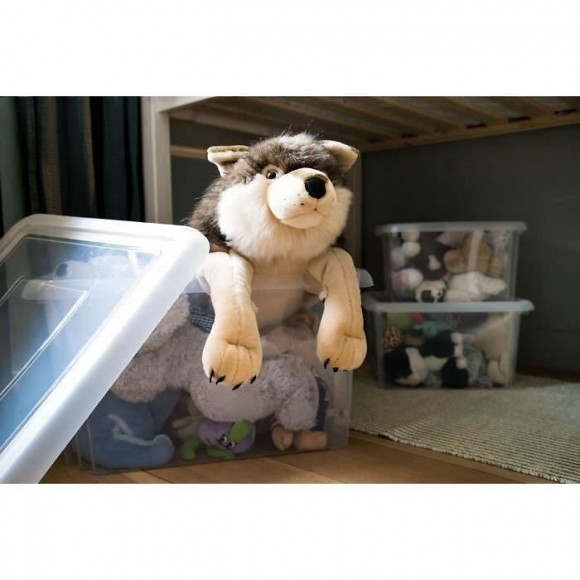 Eda Plastique Boite De Rangement Funny Box 80 L - Naturel - 64,7 X 49,5 X 36,2 Cm