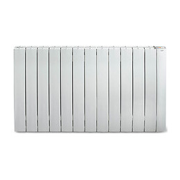 Radiateur Mural À Inertie Fluide - Galbeo R-control 2000 Blanc