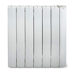 Radiateur Mural À Inertie Fluide 1000w Blanc - Galbeo R-control 1000 Blanc