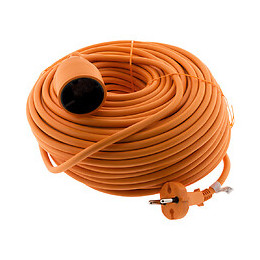 Prolongateur 16a Ho5vv-f 2x 1,5 2p Sans Terre Orange 40m - Zenitech