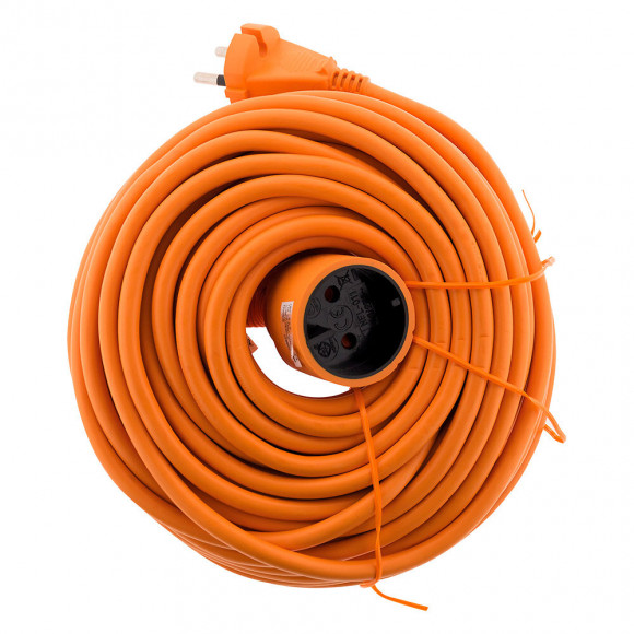 Prolongateur 16a Ho5vv-f 2x 1,5 2p Sans Terre Orange 40m - Zenitech
