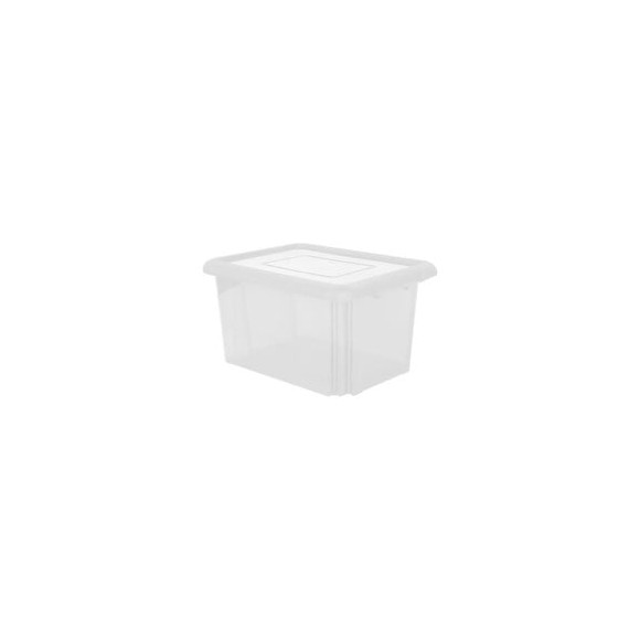 Eda Plastique Boite De Rangement Funny Box 55 L - Naturel - 57,5 X 44 X 31 Cm