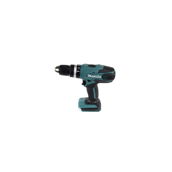 Makita Hp 457 Dwe Perceuse-visseuse À Percussion Sans Fil 18 V G-serie + 2x Batteries 1,5 Ah + Chargeur + 74 Pièces D'accesso