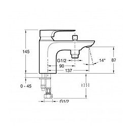 Pack Mitigeur Bain Douche Mécanique Sur Gorge 1 Trou Aleo + Chrome Complet