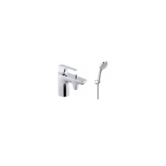 Pack Mitigeur Bain Douche Mécanique Sur Gorge 1 Trou Aleo + Chrome Complet