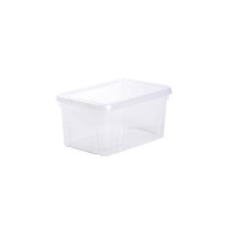 Eda Plastique Boite De Rangement Funny Box 4 L - Naturel - 25,5 X 18 X 12,7 Cm