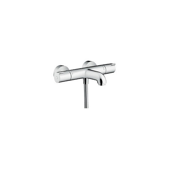 Hansgrohe Pack Mitigeur Bain Douche Thermostatique Mural 2 Trous 1001 Chrome Complet