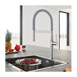 Grohflexx Bec De Cuisine Pour Essence Semi-pro, Orange