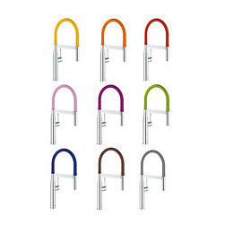 Grohflexx Bec De Cuisine Pour Essence Semi-pro, Orange