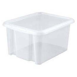 Eda Plastique Boite De Rangement Funny Box 30 L - Naturel - 44 X 36 X 25 Cm