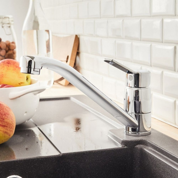 Mitigeur Cuisine Facile À Manipuler Eo Couleur Chrome