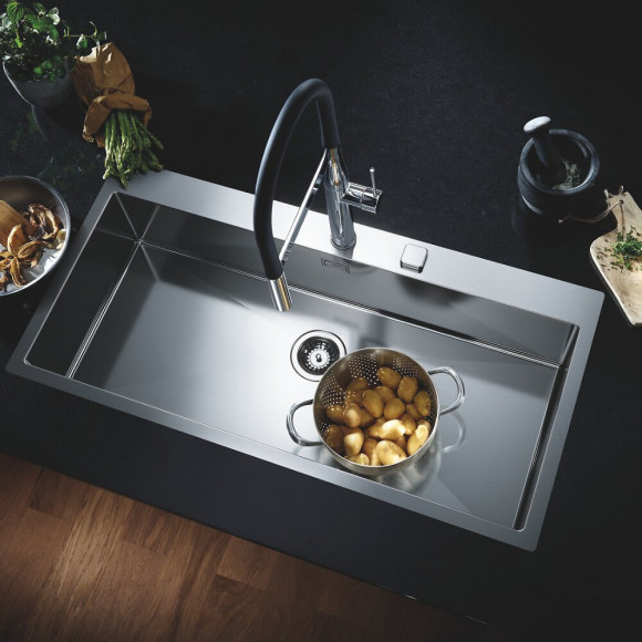 Mitigeur Monocommande Evier Semi-professionnel Avec Douchette Essence