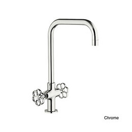 Paini - Mélangeur D Évier Collection Induss, Chrome - Manette Chrome