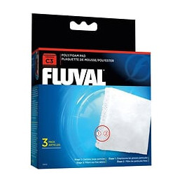 Fluval Plaquette Mousse/polyester C3,3unite - Pour Poisson