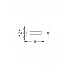 Porte-savon Avec Support Essentials