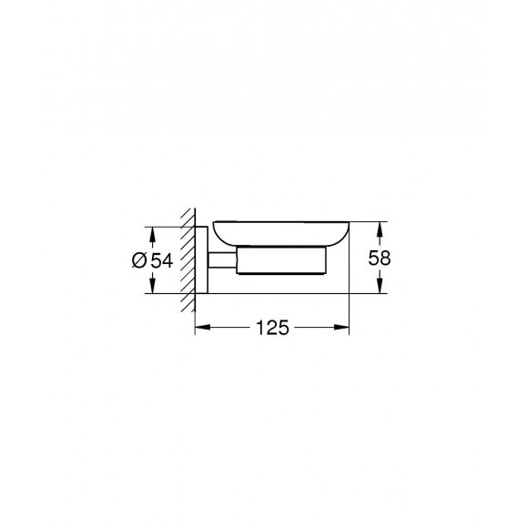 Porte-savon Avec Support Essentials